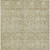 9' X 12' Taupe And Beige Floral Washable Indoor Outdoor Area Rug - 880016620634