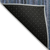 9' X 12' Blue Gray And Sky Blue Striped Washable Indoor Outdoor Area Rug