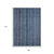 9' X 12' Blue Gray And Sky Blue Striped Washable Indoor Outdoor Area Rug
