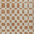 9' X 12' Terra Cotta And Beige Geometric Washable Indoor Outdoor Area Rug