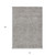 10' X 14' Taupe And Gray Abstract Washable Indoor Outdoor Area Rug