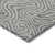 10' X 14' Taupe And Gray Abstract Washable Indoor Outdoor Area Rug