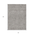 10' X 14' Taupe And Gray Abstract Washable Indoor Outdoor Area Rug