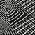 8' X 10' Black And Ivory Geometric Washable Indoor Outdoor Area Rug