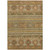 9' X 12' Beige Taupe And Gold Tribal Washable Indoor Outdoor Area Rug