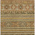 9' X 12' Beige Taupe And Gold Tribal Washable Indoor Outdoor Area Rug