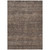 9' X 12' Coffee And Ivory Geometric Washable Indoor Outdoor Area Rug