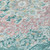 10' X 14' Teal Blue Floral Medallion Washable Indoor Outdoor Area Rug