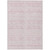 8' X 10' Pink And Ivory Southwestern Washable Indoor Outdoor Area Rug