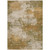 10' X 14' Copper And Ivory Abstract Washable Indoor Outdoor Area Rug - Copper, Ivory