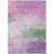 9' X 12' Lilac Lavender And Green Abstract Washable Indoor Outdoor Area Rug