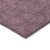 10' X 14' Eggplant And Ivory Geometric Washable Indoor Outdoor Area Rug