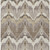 10' X 14' Beige Chocolate And Taupe Ikat Washable Indoor Outdoor Area Rug