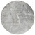 8' Silver Gray And Taupe Round Abstract Washable Indoor Outdoor Area Rug