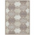 8' X 10' Taupe Beige And Gray Trellis Washable Indoor Outdoor Area Rug