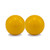 3" Yellow Metal Decorative Orb - 606114085683