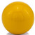 3" Yellow Metal Decorative Orb - 606114085683