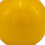 3" Yellow Metal Decorative Orb - 606114085683