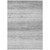 8' X 10' Gray And Silver Striped Washable Indoor Outdoor Area Rug - Gray, Silver
