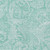 10' X 14' Teal Blue And Ivory Paisley Washable Indoor Outdoor Area Rug