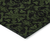 10' X 14' Olive Green And Green Medallion Washable Indoor Outdoor Area Rug