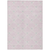 9' X 12' Pink Gray And Ivory Geometric Washable Indoor Outdoor Area Rug