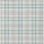 8' X 10' Sky Blue And Gray Plaid Washable Indoor Outdoor Area Rug - 608219174149