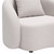 42" Beige Outdoor Accent Chair with Beige Cushions