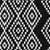 8' X 10' Black And Ivory Geometric Washable Indoor Outdoor Area Rug