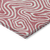 9' X 12' Blush And Ivory Abstract Washable Indoor Outdoor Area Rug
