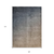 9' X 12' Taupe And Gray Ombre Washable Indoor Outdoor Area Rug