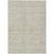 9' X 12' Taupe Beige And Tan Striped Washable Indoor Outdoor Area Rug