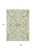 9' X 12' Sage And Ivory Damask Washable Indoor Outdoor Area Rug