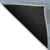 10' X 14' Blue Black And Gray Striped Washable Indoor Outdoor Area Rug