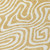 9' X 12' Gold And Beige Abstract Washable Indoor Outdoor Area Rug - Gold, Beige