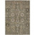 9' X 12' Brown Gray And Charcoal Oriental Washable Indoor Outdoor Area Rug