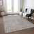 8' X 10' Taupe And Gray Abstract Washable Indoor Outdoor Area Rug - Taupe, Gray