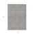 8' X 10' Taupe And Gray Abstract Washable Indoor Outdoor Area Rug