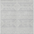 8' X 10' Silver And Ivory Southwestern Washable Indoor Outdoor Area Rug