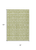 8' X 10' Sage And Ivory Geometric Washable Indoor Outdoor Area Rug