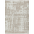 8' X 10' Taupe And Ivory Abstract Washable Indoor Outdoor Area Rug
