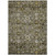 8' X 10' Brown And Beige Oriental Washable Indoor Outdoor Area Rug