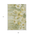 9' X 12' Sage Fern Green And Ivory Floral Washable Indoor Outdoor Area Rug