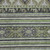 9' X 12' Fern Green Taupe And Ivory Tribal Washable Indoor Outdoor Area Rug
