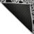 9' X 12' Black And Gray Abstract Washable Indoor Outdoor Area Rug