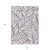 10' X 14' Purple Lavender And Beige Floral Washable Indoor Outdoor Area Rug