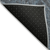 9' X 12' Navy and Black Oriental Washable Non Skid Indoor Outdoor Area Rug