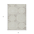 9' X 12' Taupe And Brown Geometric Washable Indoor Outdoor Area Rug