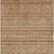 10' X 14' Terra Cotta Copper And Gray Southwestern Washable Indoor Outdoor Area Rug