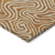 8' X 10' Copper And Beige Abstract Washable Indoor Outdoor Area Rug